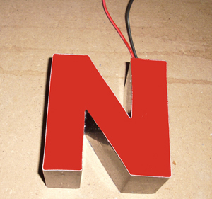 新型液態有機玻璃(亞克力)字